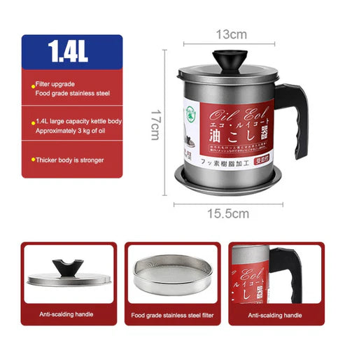 1.4L Oil Filter Pot