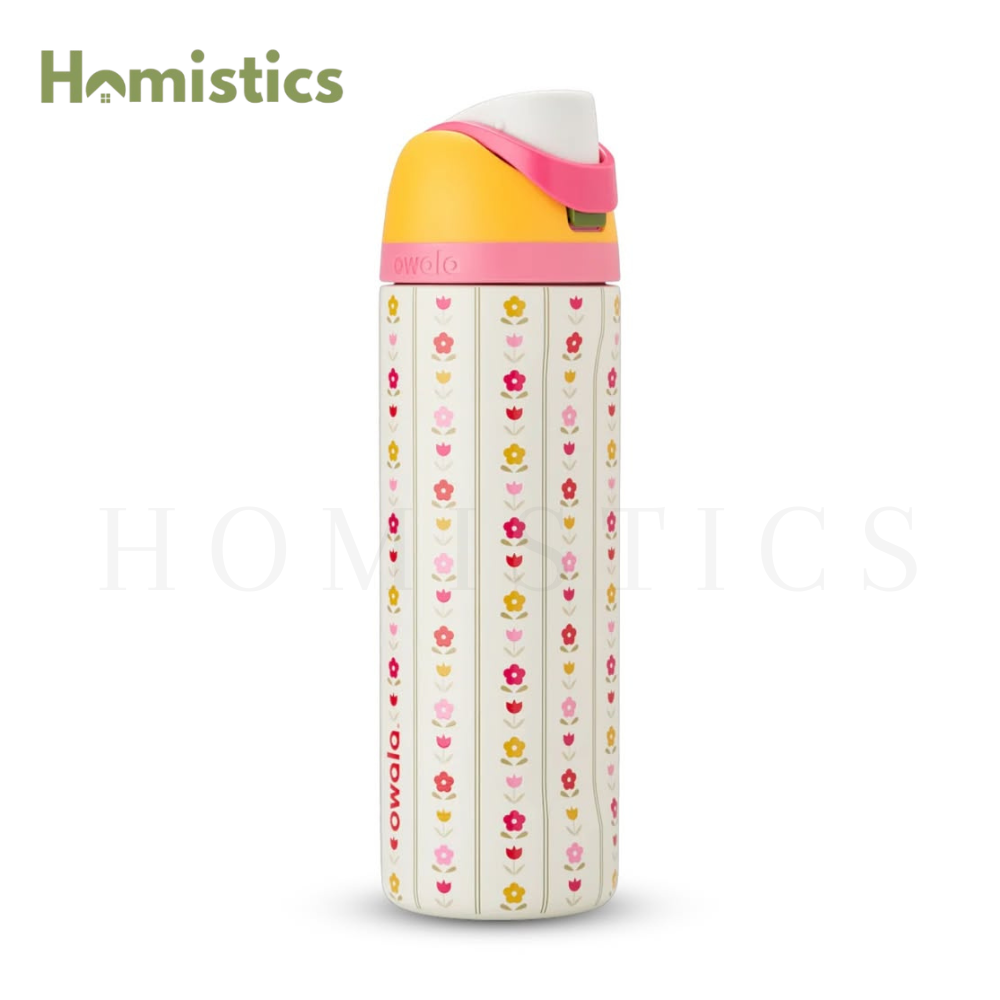 Owala FreeSip® Water Bottle - 24oz | Flower Crown