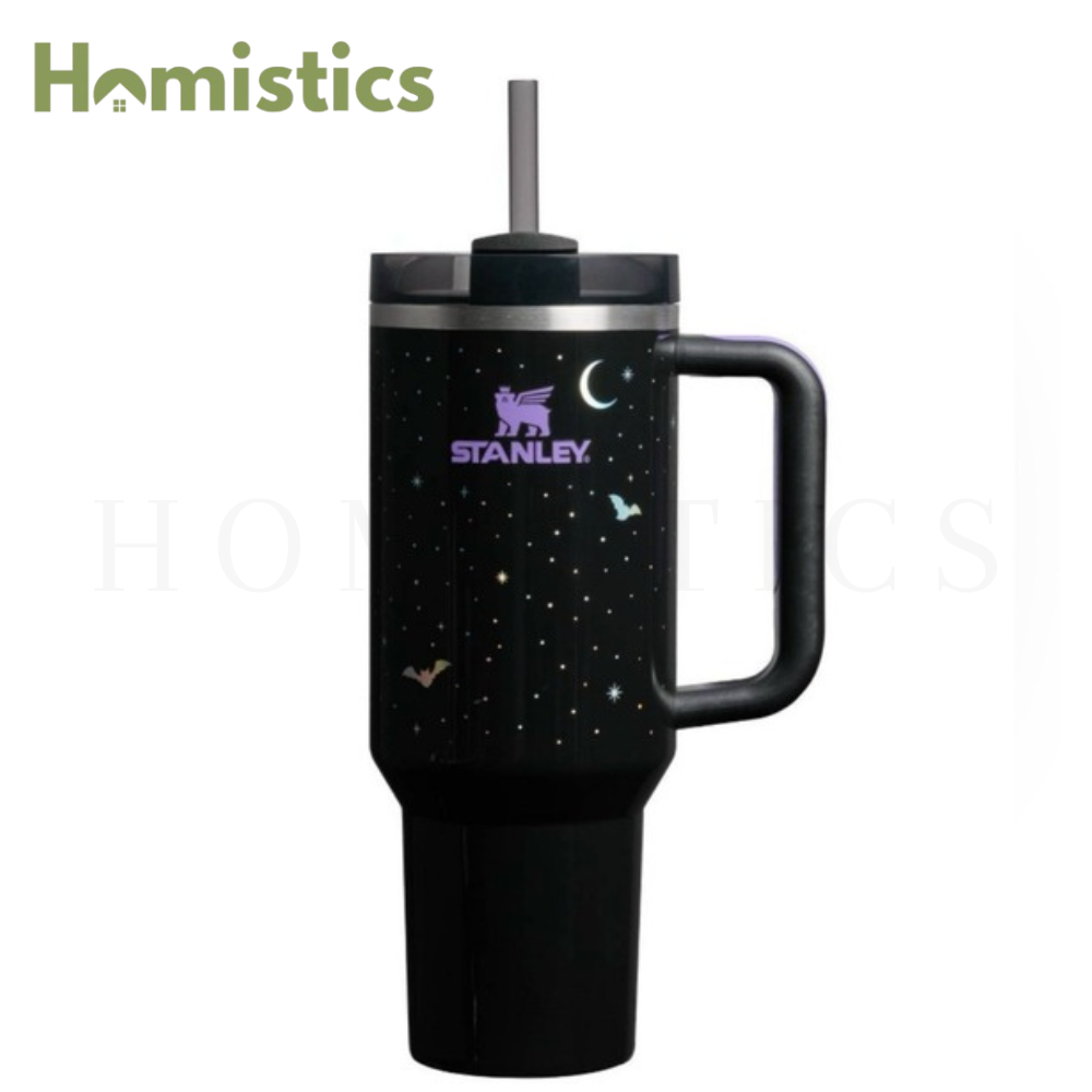 Stanley Halloween 40oz H2.0 Flowstate Quencher Tumbler – Spellcast Black