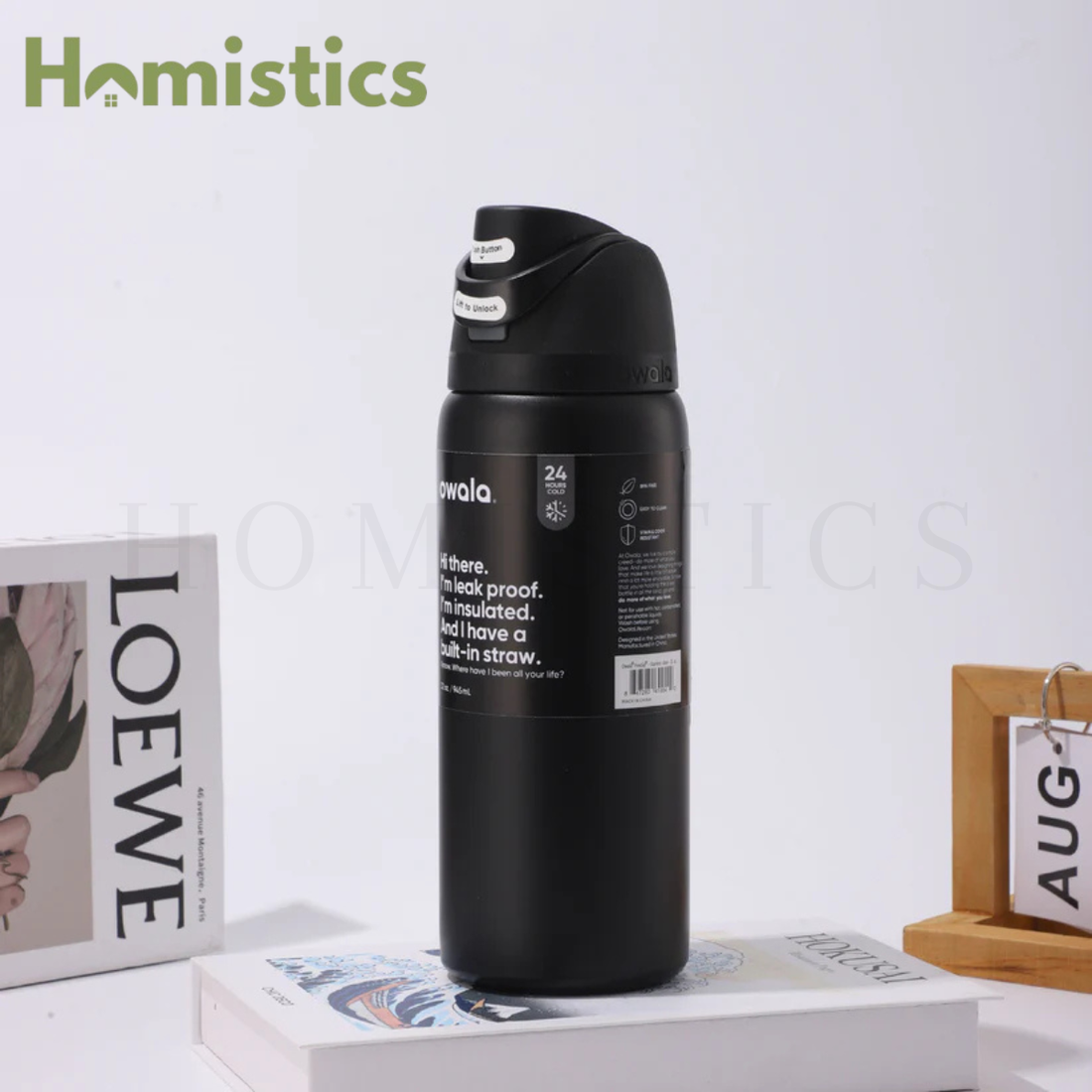 Owala FreeSip® Water Bottle - 32oz | Black