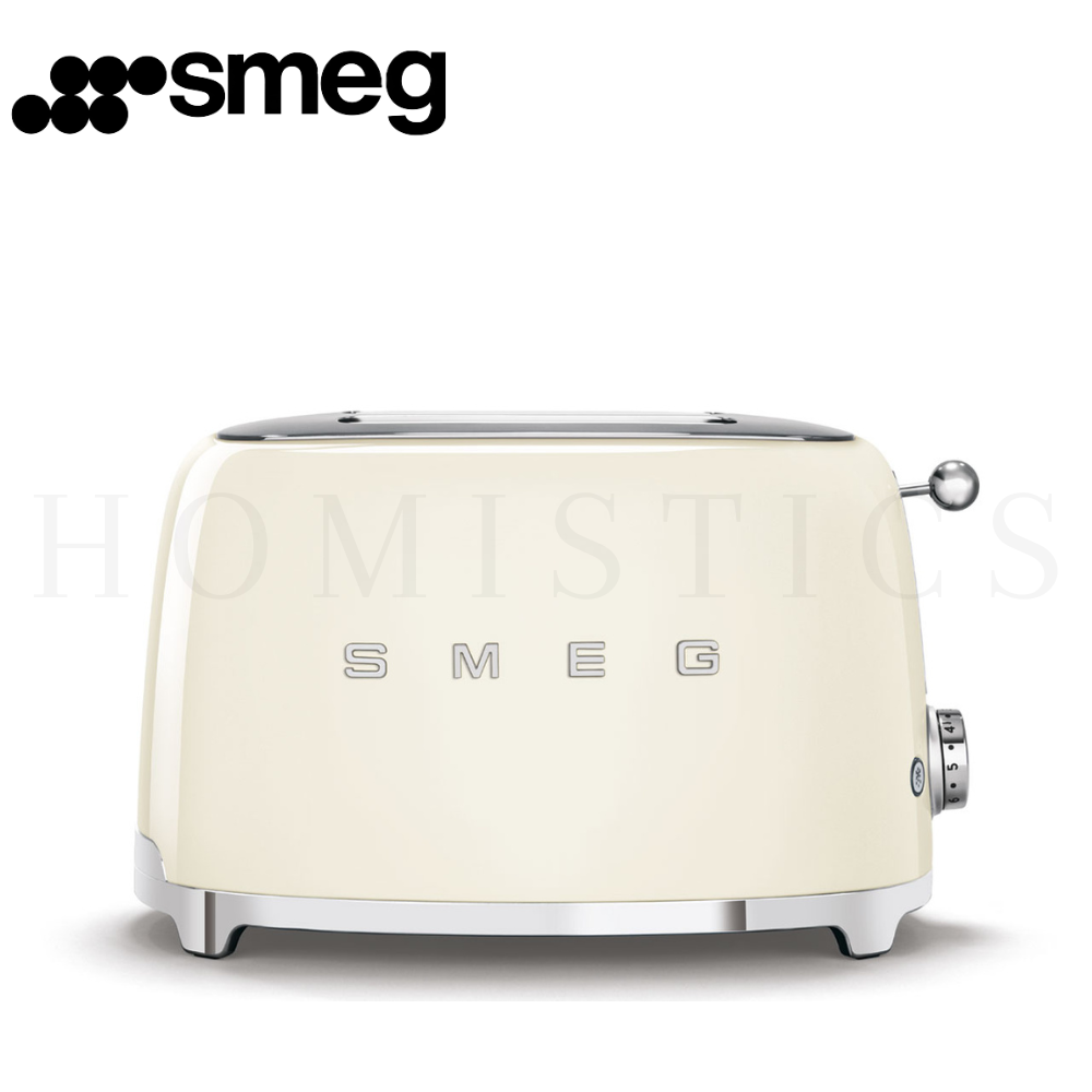 SMEG Luxury Retro Cream Toaster for Home and Office Use