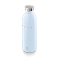 SMEG Clima Bottle Pastel Blue 500 ml side view leak-proof insulated bottle