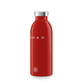 SMEG Clima Red Bottle 500 ml side view leak proof insulated bottle